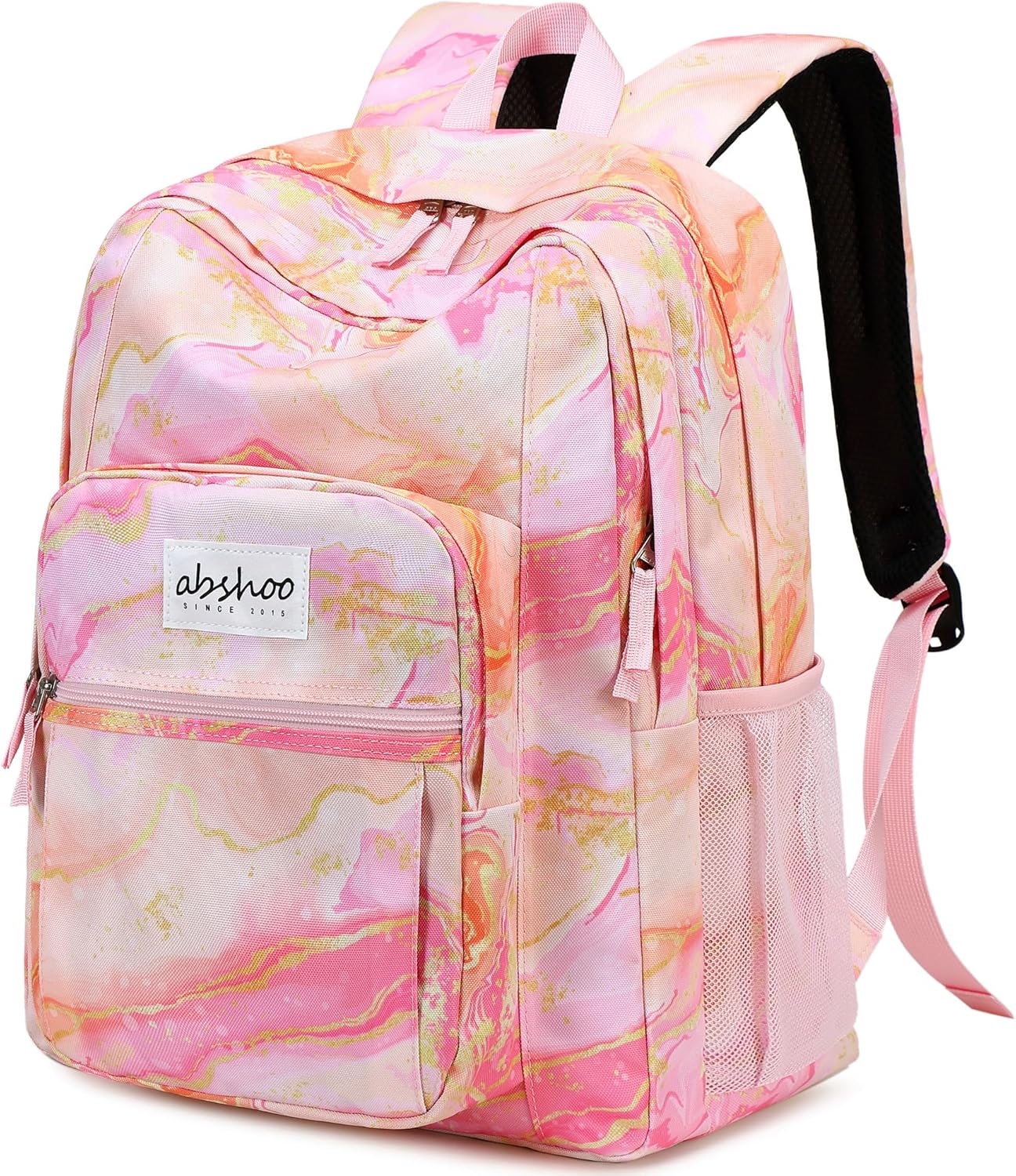 abshoo Classical Basic Travel Backpack For School Water Resistant Bookbag - Image 29