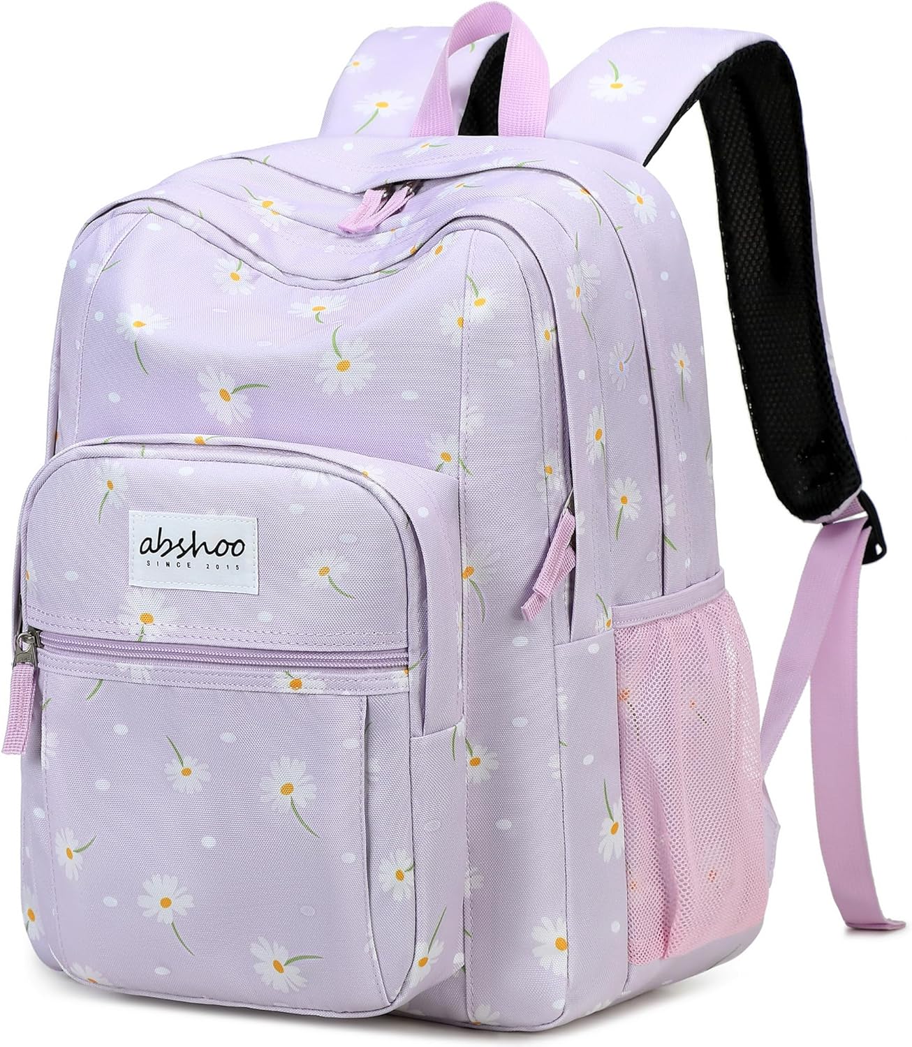 abshoo Classical Basic Travel Backpack For School Water Resistant Bookbag - Image 11