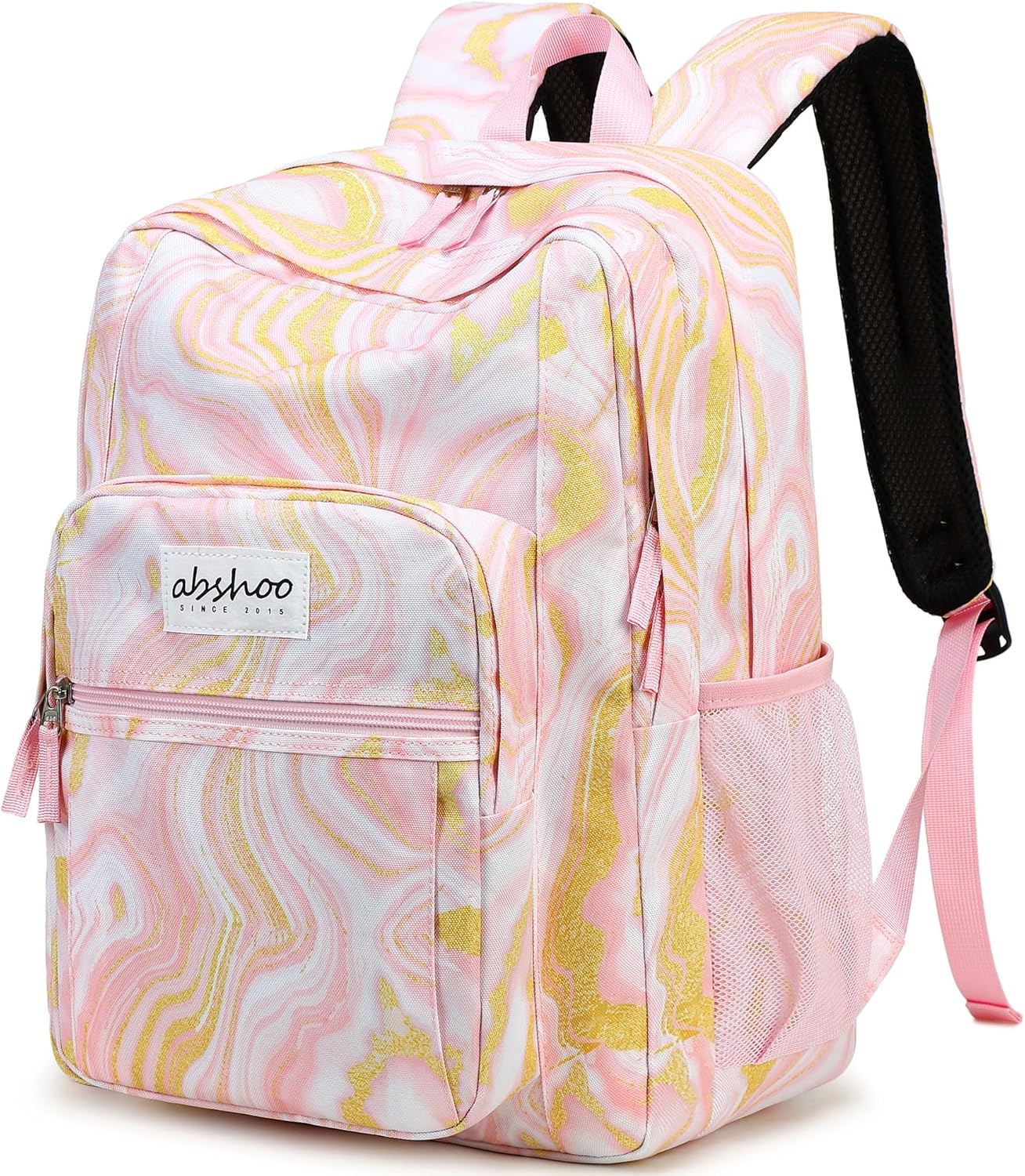 abshoo Classical Basic Travel Backpack For School Water Resistant Bookbag - Image 18