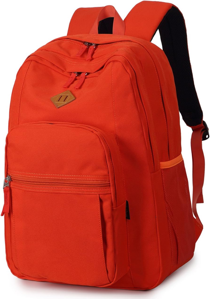 abshoo Classical Basic Travel Backpack For School Water Resistant Bookbag - Image 15