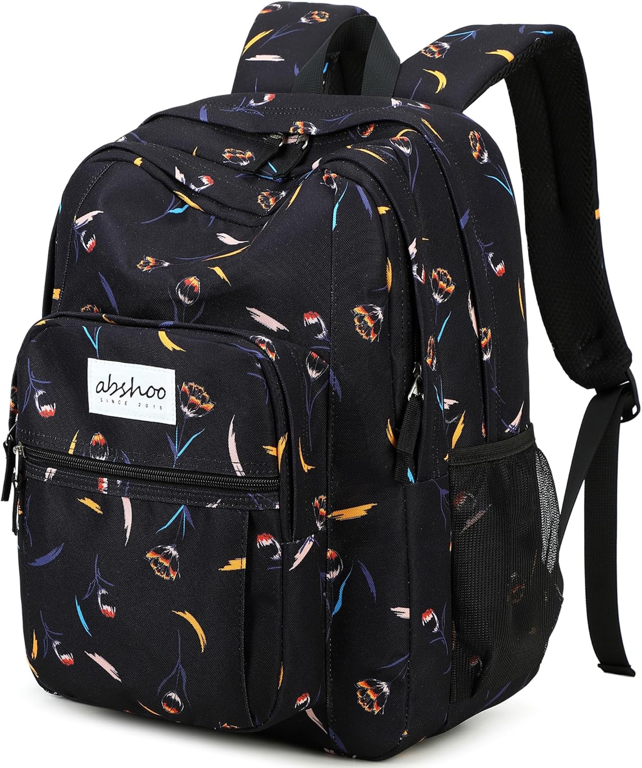 abshoo Classical Basic Travel Backpack For School Water Resistant Bookbag - Image 52