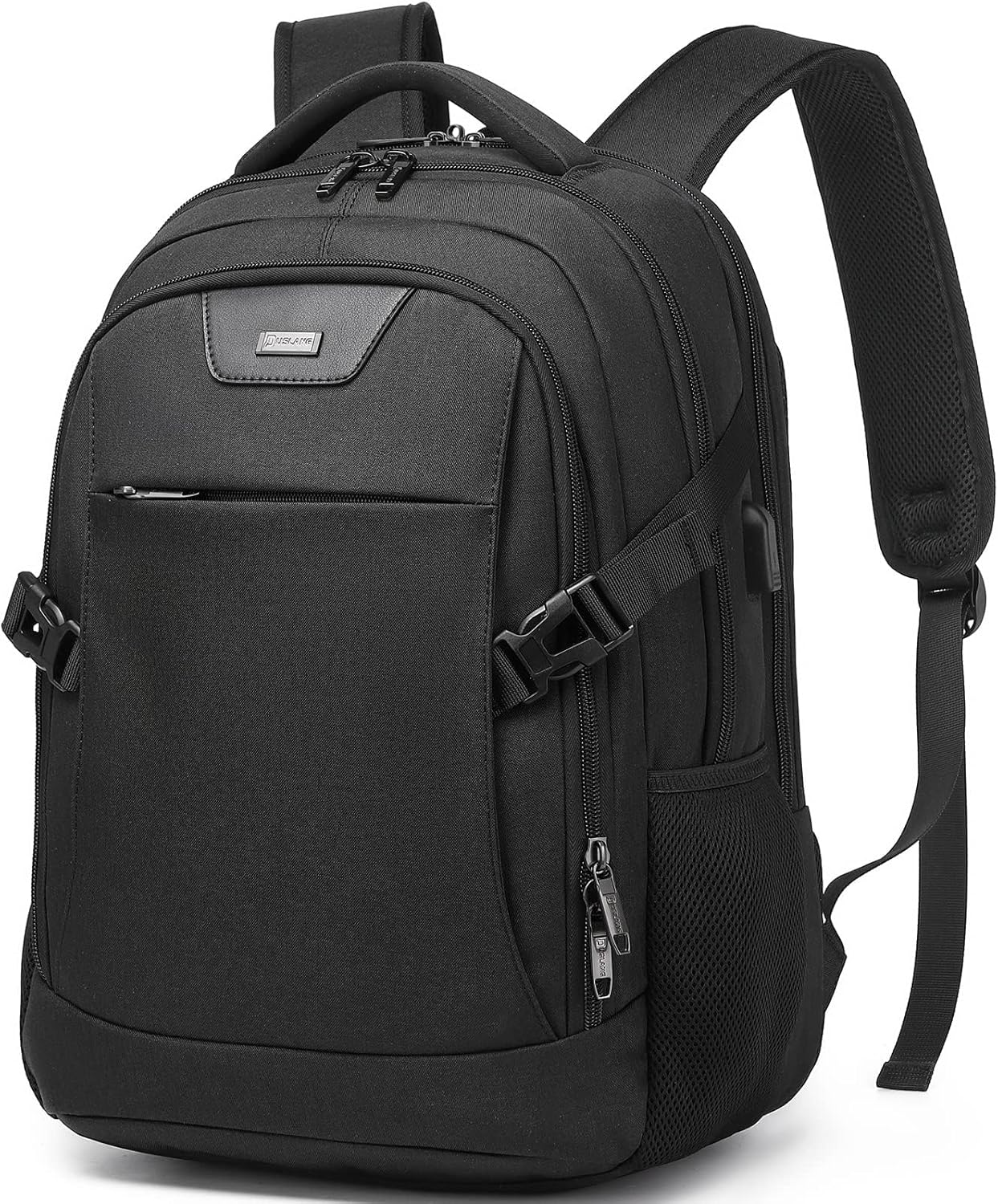 DUSLANG 17 Inch Laptop Backpack for Travel Water Resistant College Backpack for Men\/Women Laptop Bag with USB Charging Port,Black - Image 48