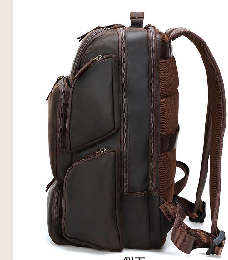 DUYHBAWRS Laptop LARGE Backpack Casual Bookbag Daypack Camping Travel Rucksack - Image 5