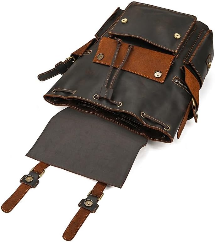 DUYHBAWRS Laptop LARGE Backpack Casual Bookbag Daypack Camping Travel Rucksack(E) - Image 6