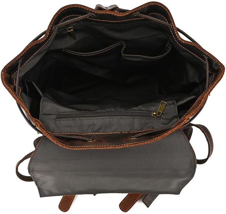 DUYHBAWRS Laptop LARGE Backpack Casual Bookbag Daypack Camping Travel Rucksack(E) - Image 7