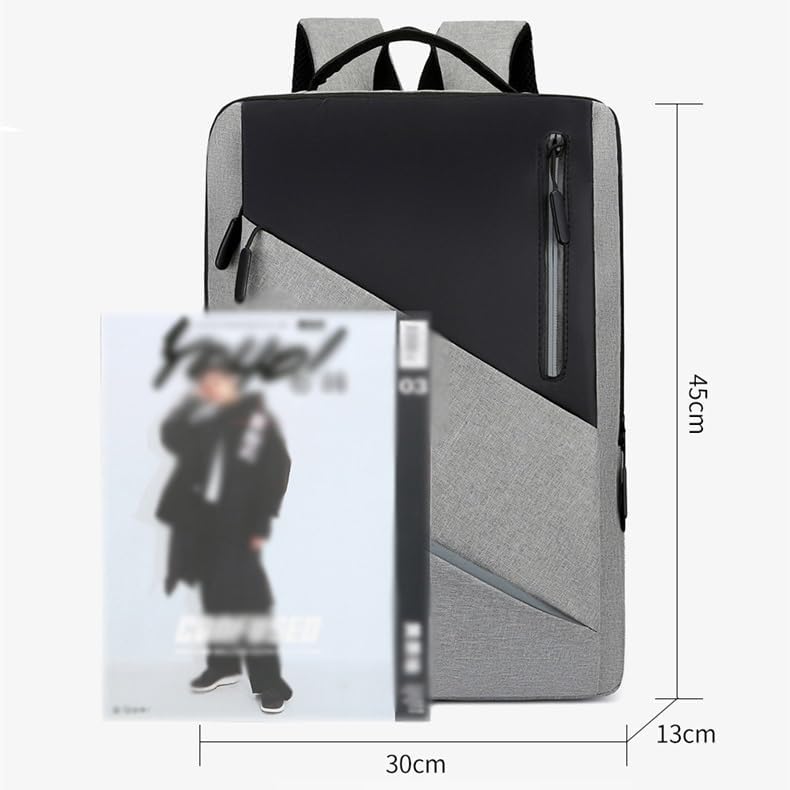 ERTXGBA Travel Laptop Carry on Backpack for Women Men, Laptop Backpack, with Port for Business(D) - Image 3