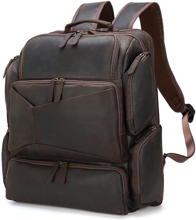 OOAYDYWO Laptop LARGE Backpack Casual Bookbag Daypack Camping Travel Rucksack - Image 4