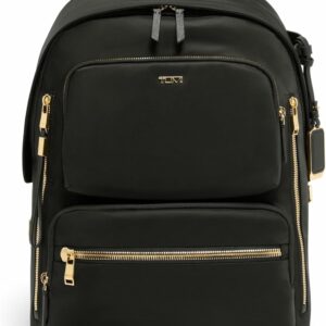 TUMI Voyageur Montana Backpack for Women Black\/Gold i##e##s: Stylish Travel Backpack ^^ For Business ^^ Work ^^ Fits up to 16" Laptops :i##e##s